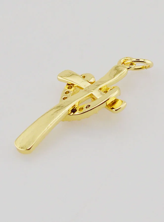 Hanger Kruis Hart Verstrengeld - 25mm (pic 4)