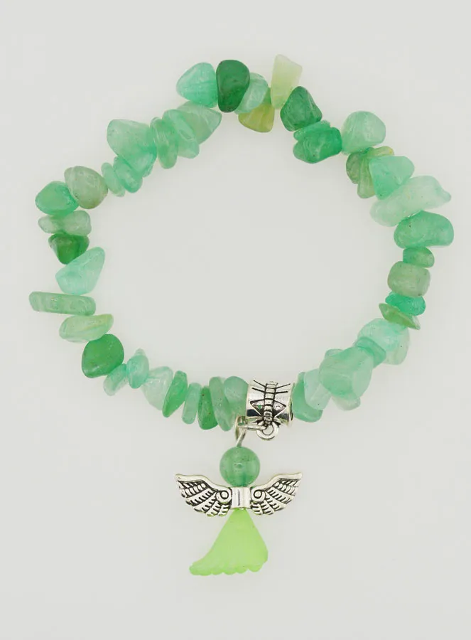 Armband Kind Beschermengel - Groen (pic 1)