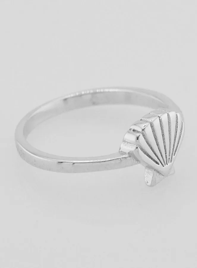 Zilveren Ring Sint Jakobs Schelp - Maat 52 (pic 3)