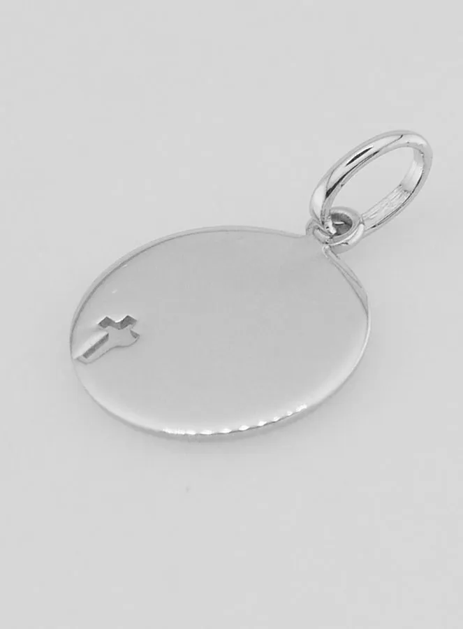 Zilveren Hanger Kruis en Heilige Geest - 15mm (pic 4)