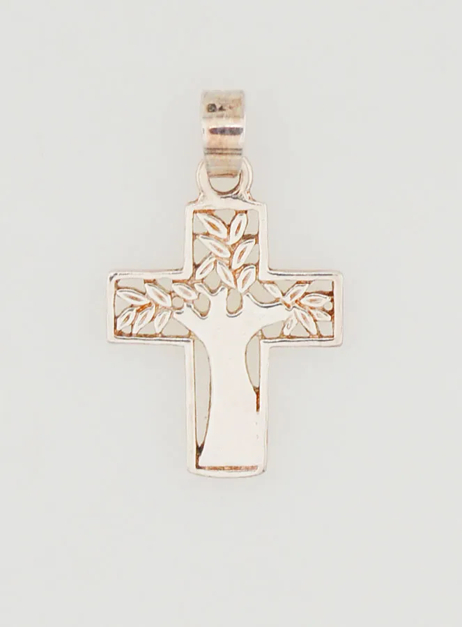 Hanger Kruis met Levensboom - 15mm (pic 1)