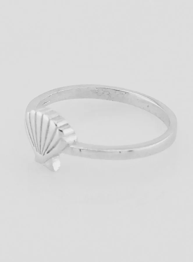 Zilveren Ring Sint Jakobsschelp van Compostela - Maat 56 (pic 2)