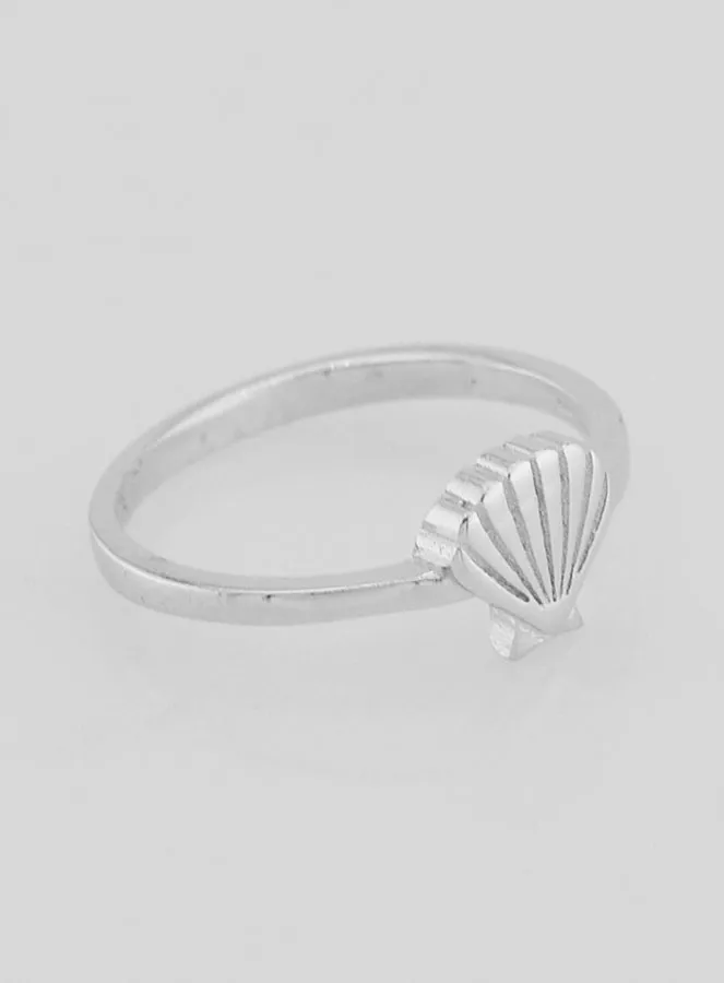 Zilveren Ring Sint Jakobsschelp van Compostela - Maat 56 (pic 3)