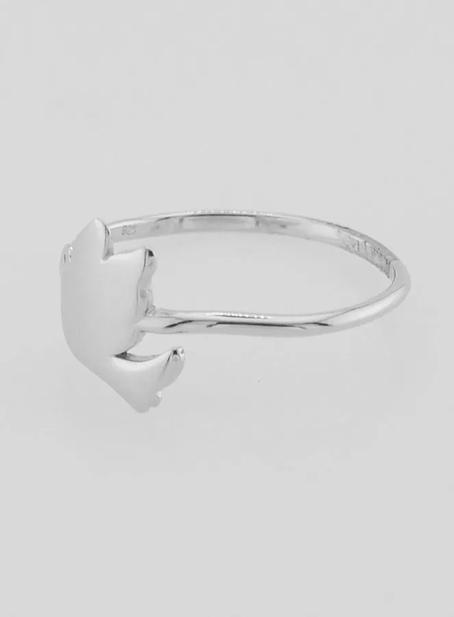 Zilveren Ring Vredesduif - Maat 56 (pic 2)