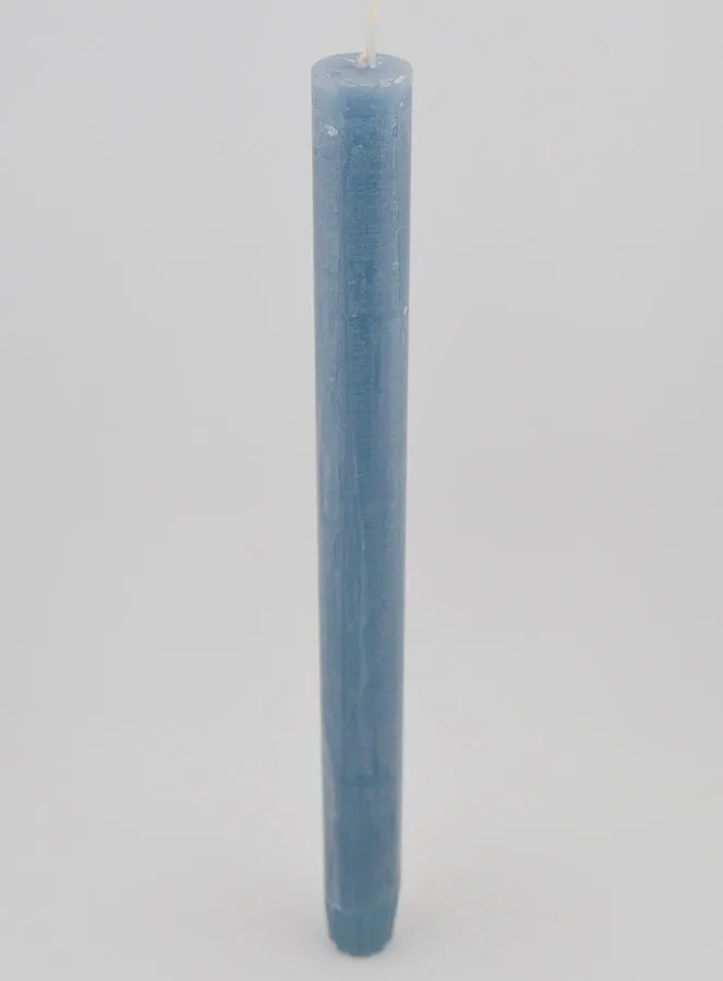 Doorgekleurde Kaars 27cm - Blauw (pic 2)