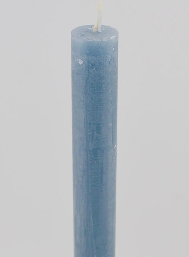 Doorgekleurde Kaars 27cm - Blauw (pic 4)