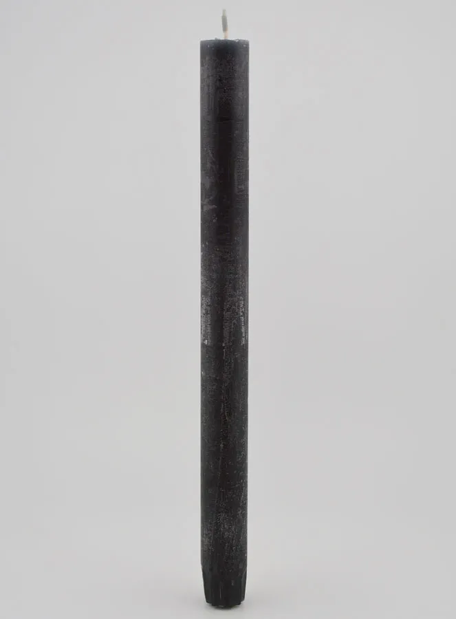 Doorgekleurde Kaars 27cm - Grijs (pic 1)