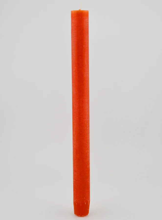 Doorgekleurde Kaars 27cm - Oranje (pic 1)