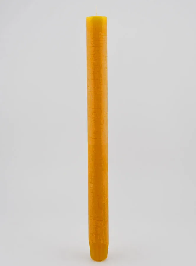 Doorgekleurde Kaars 27cm - Honing Geel (pic 1)