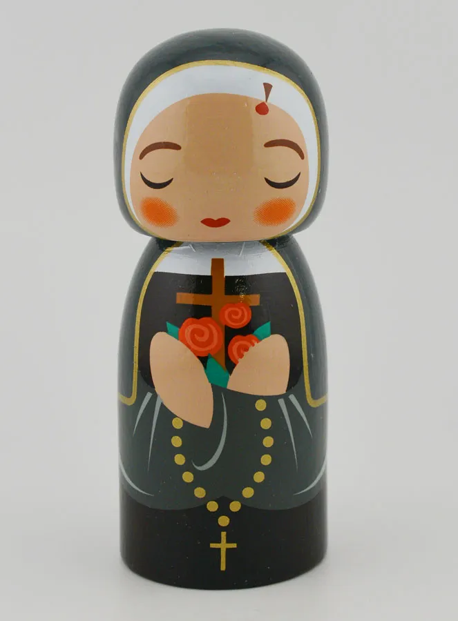 Beeldje van de Heilige Rita 10cm (pic 1)