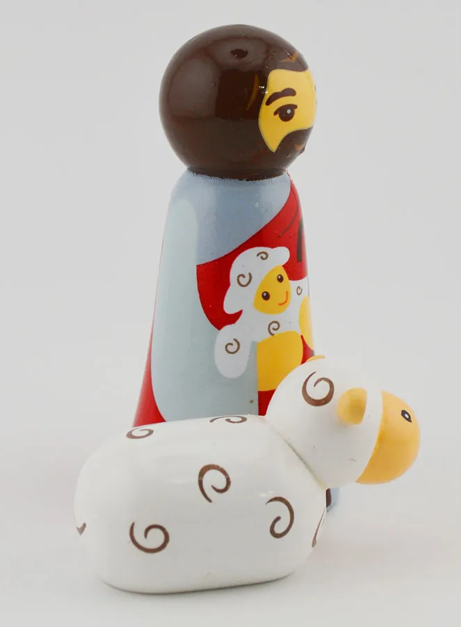 Beeld van Jezus Christus de Goede Herder en Schaap (pic 2)