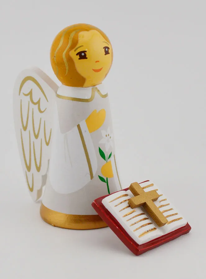 Beeld Engel Gabriël met Bijbel (pic 3)