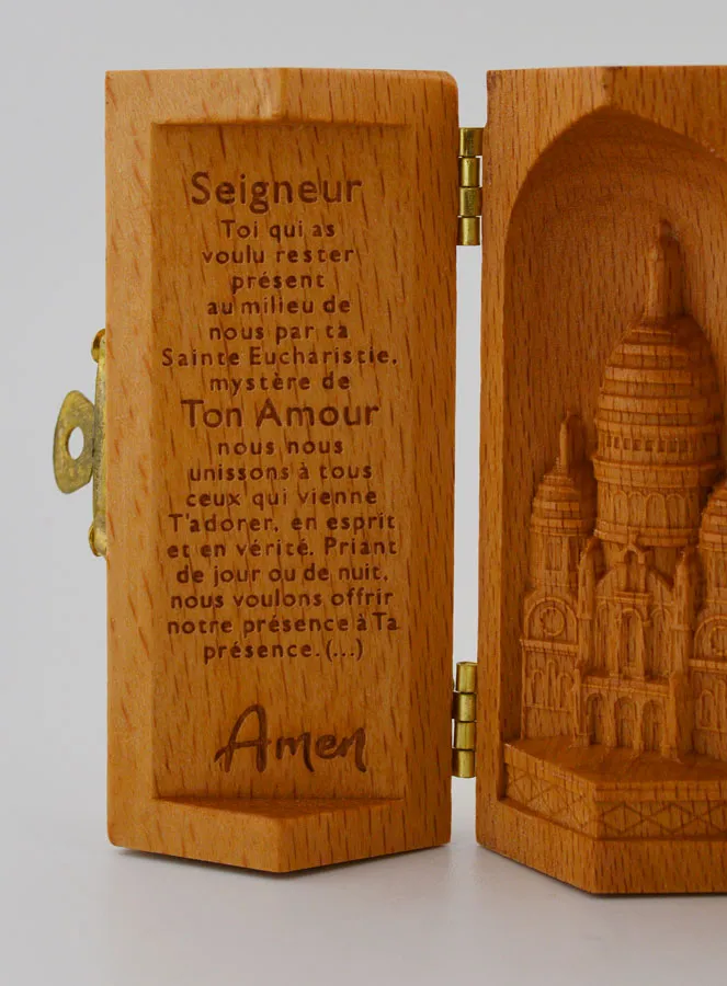 Massief Houten Drieluik - Basiliek van het Heilig Hart (pic 2)