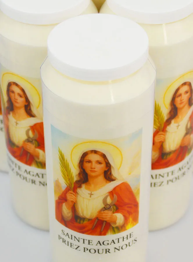 Set 6 Noveenkaarsen tot de Heilige Agatha (pic 4)