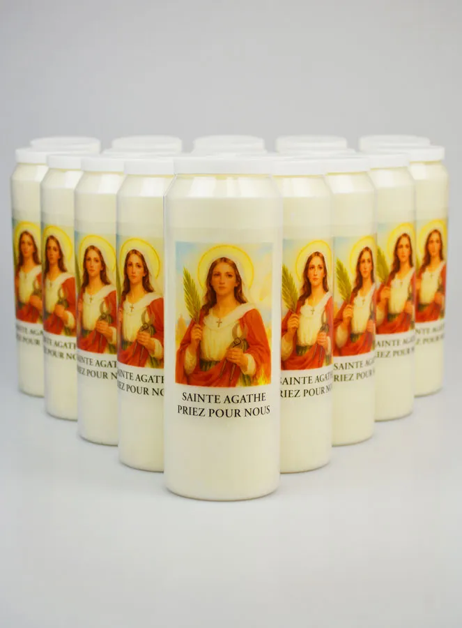 Set 20 Noveenkaarsen tot de Heilige Agatha (pic 1)