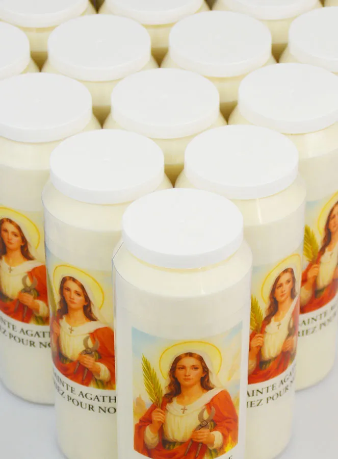 Set 20 Noveenkaarsen tot de Heilige Agatha (pic 4)