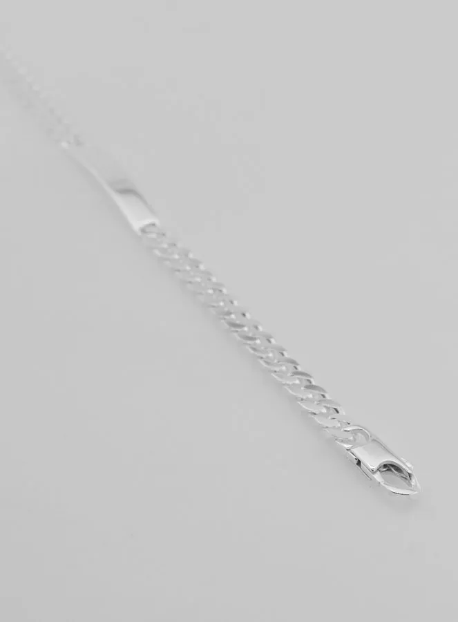 Zilveren Heren Armband - Breedte 5mm (pic 3)