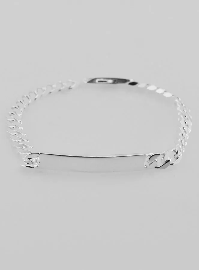 Zilveren Heren Armband - Breedte 5mm (pic 4)