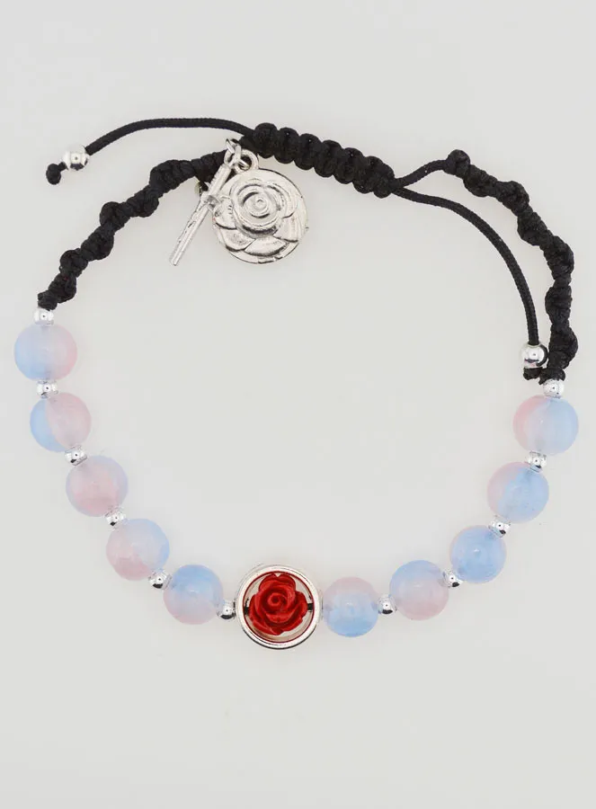 Verstelbare Armband Tientje - Roze Tinten (pic 1)