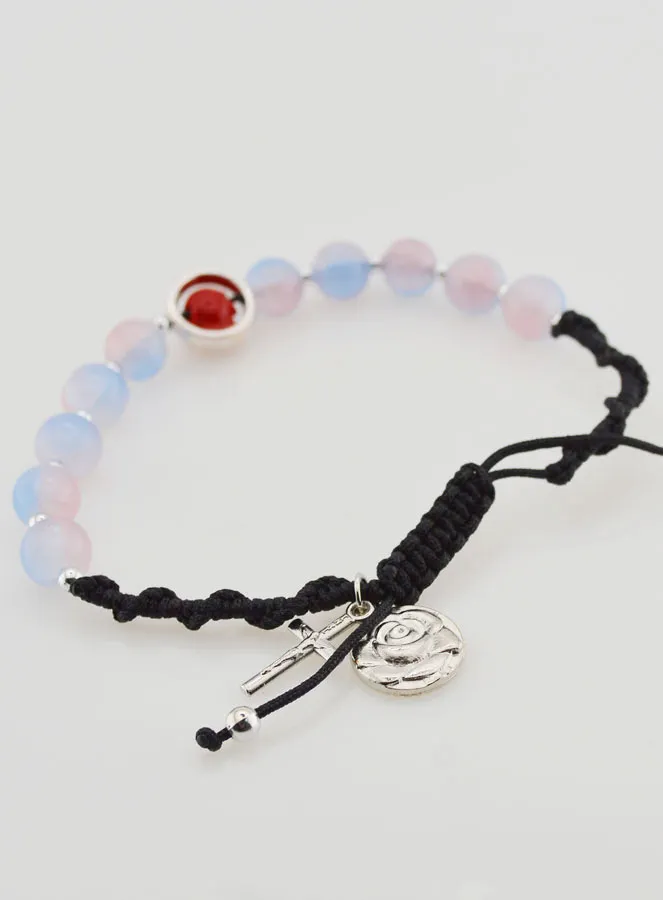 Verstelbare Armband Tientje - Roze Tinten (pic 3)