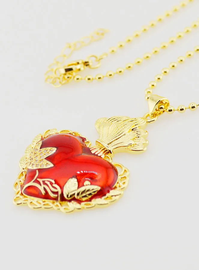 Religieuze Choker Ketting met Ex-Voto (pic 2)