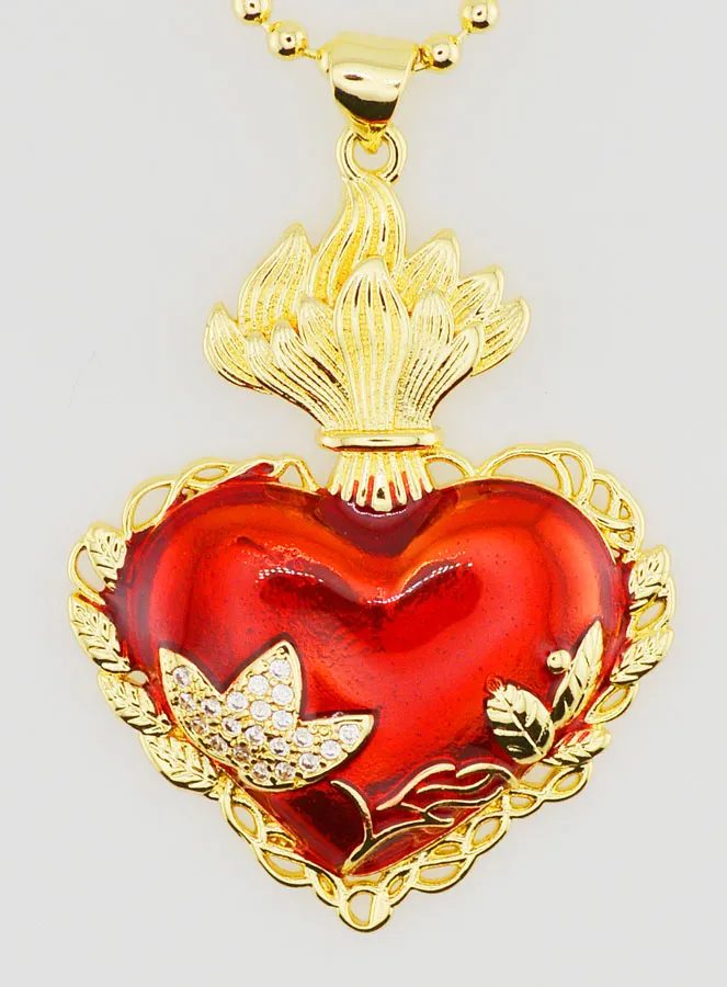 Religieuze Choker Ketting met Ex-Voto (pic 4)