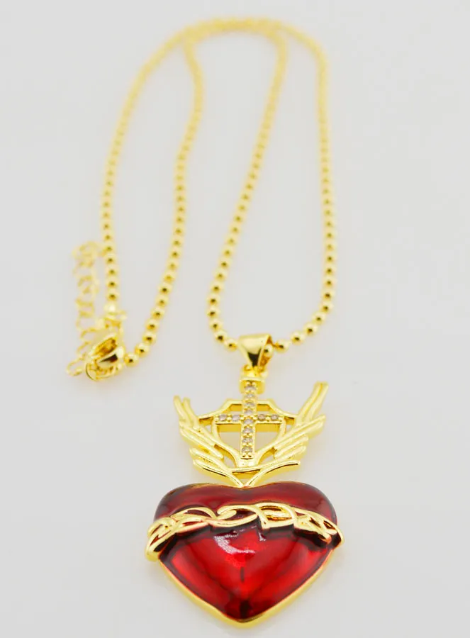 Religieus Collier Ex-Voto en Kruis - 40cm (pic 3)