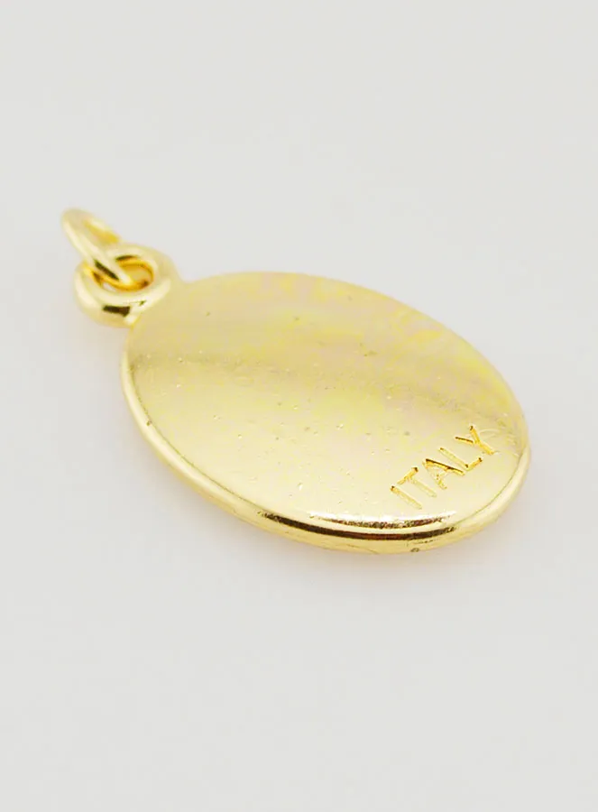 Goudkleurige Hanger Heilige Maria Magdalena - 25mm (pic 4)