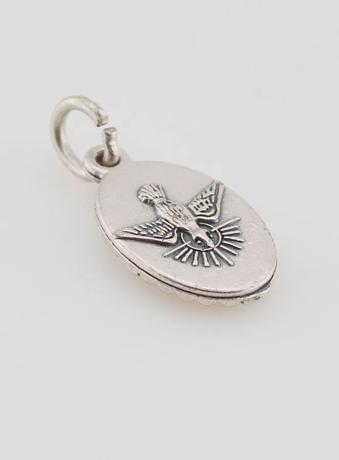 Medaillon met Gedraaide Rand 15mm - Sint Michaël (pic 4)