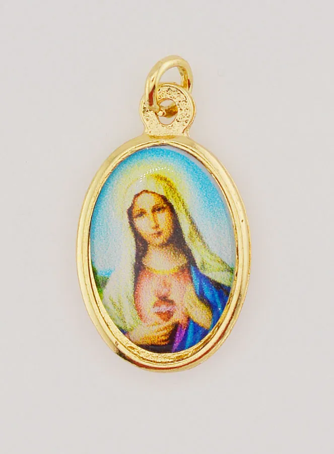 Dubbelzijdige Hanger van de Heilige Harten - 25mm (pic 4)