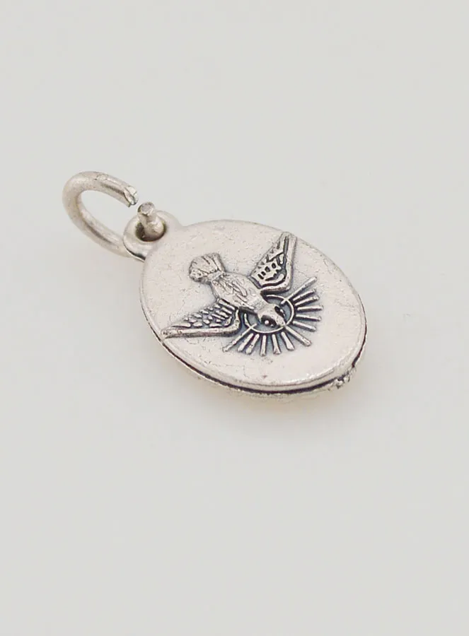 Medaillon met Gedraaide Rand 15mm - Heilige Theresia (pic 4)