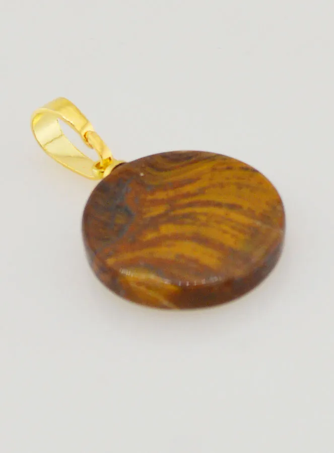 Doorzichtige Hanger met Kruis - Bruin (pic 4)