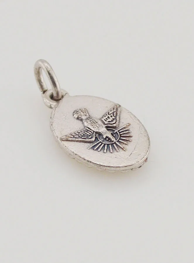 Medaillon met Gedraaide Rand 15mm - Sint Joris (Heilige Georges) (pic 4)