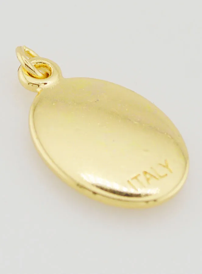 Hanger Heilige Antonius Goudkleurig - 25mm (pic 4)