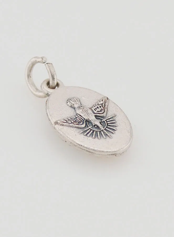 Medaillon met Gedraaide Rand 15mm - Heilige Carlo Acutis (pic 4)