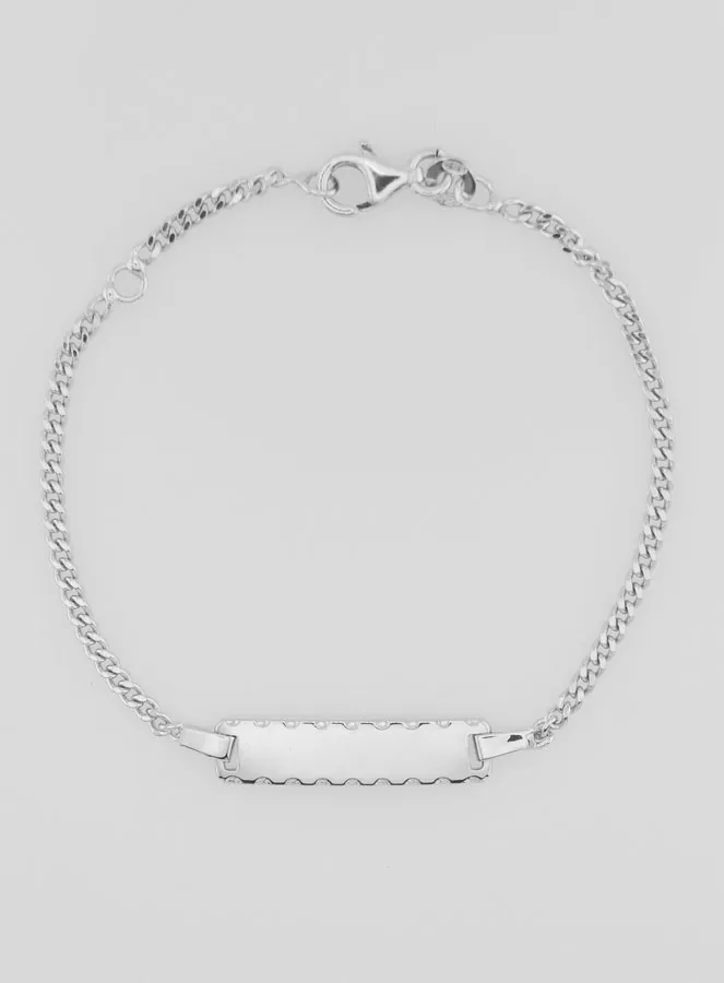 Zilveren Doop Armband voor Kind - 16cm (pic 3)