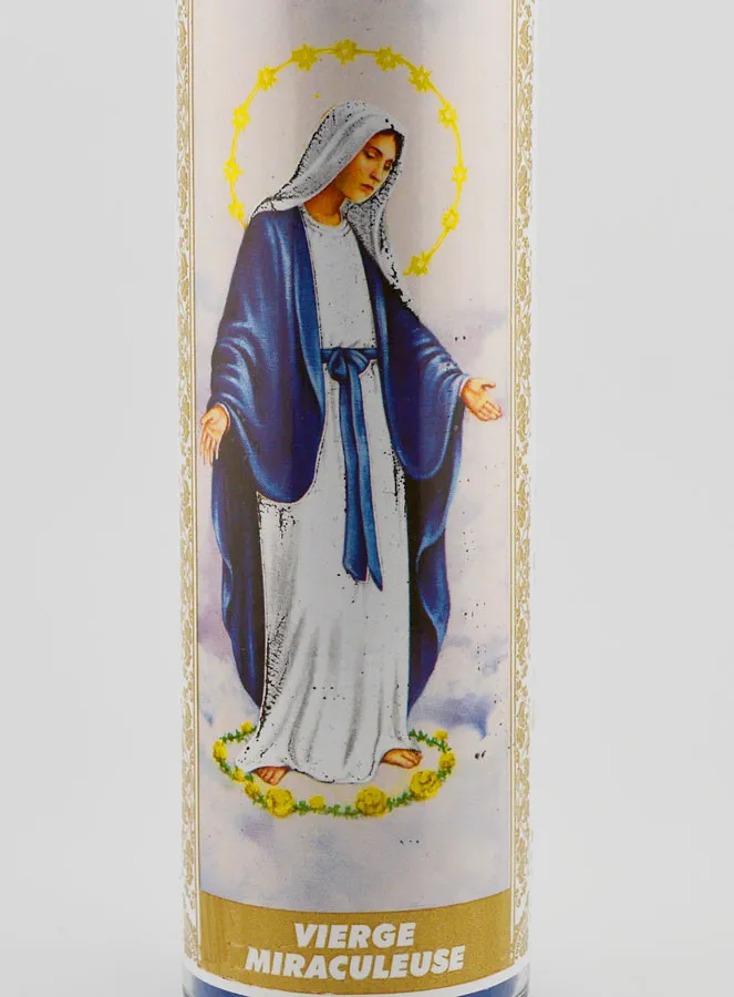 Kaars in Glas - Maria Wonderdadige (pic 3)