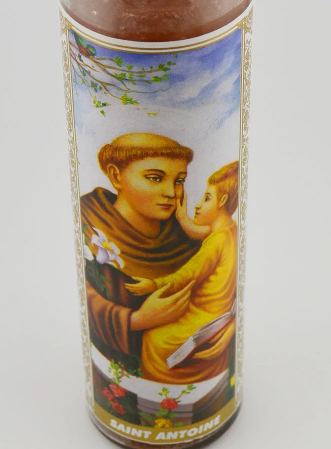 Kaars in Glas - Sint Antonius (pic 4)
