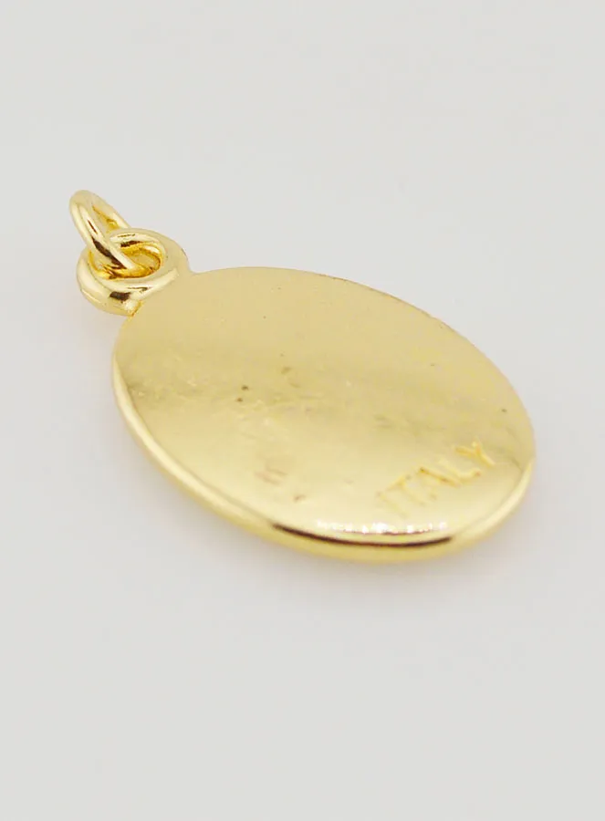 Goudkleurige Hanger van Sint Charbel - 25mm (pic 4)