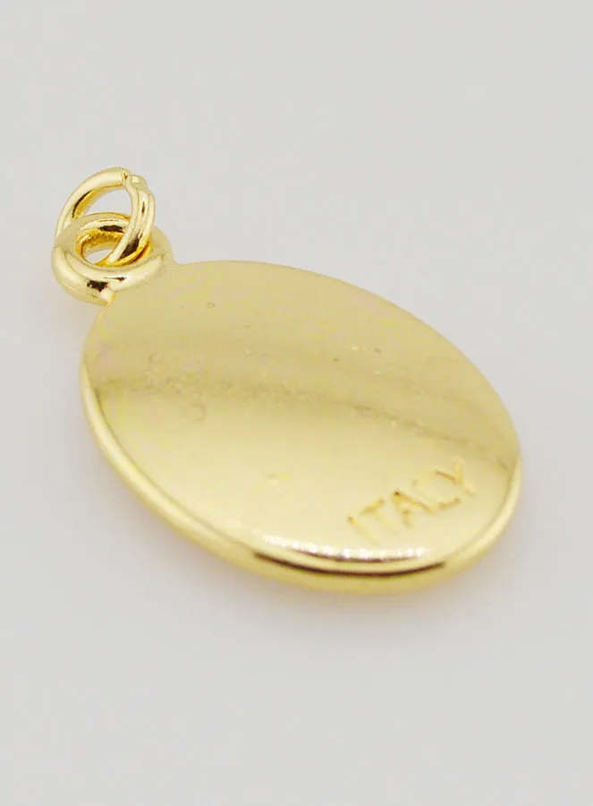 Goudkleurig Medaillon Heilige Familie - 25mm (pic 4)