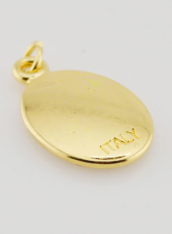 Goudkleurige Hanger Onze-Lieve-Vrouw van La Salette - 25mm (pic 4)