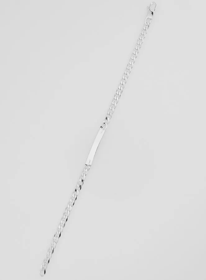 Zilveren Heren Armband - Schakel Breedte 4mm (pic 2)