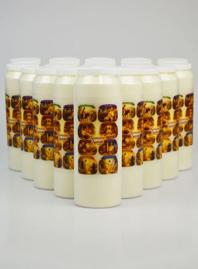 Set van 20 Noveenkaarsen Heilige Week (pic 1)