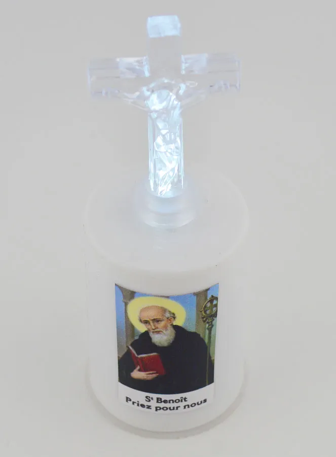 Led Kerkkaars Heilige Benedictus (pic 2)