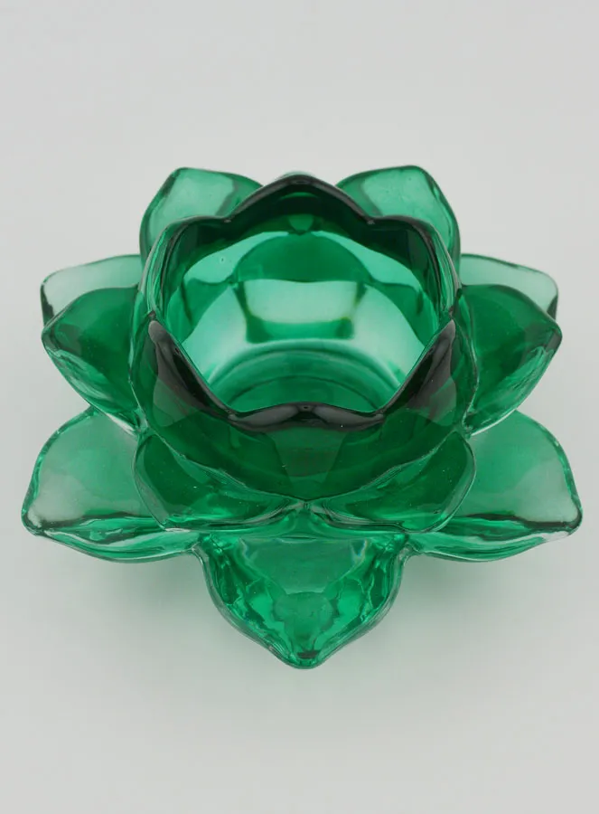 Kandelaar Lotusbloem - Groen (pic 2)