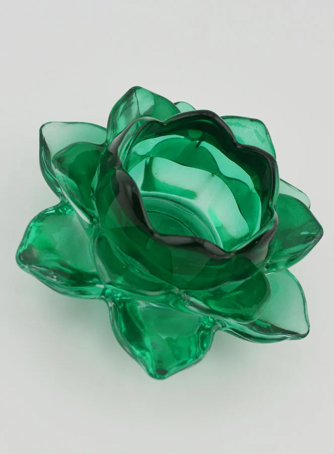Kandelaar Lotusbloem - Groen (pic 3)