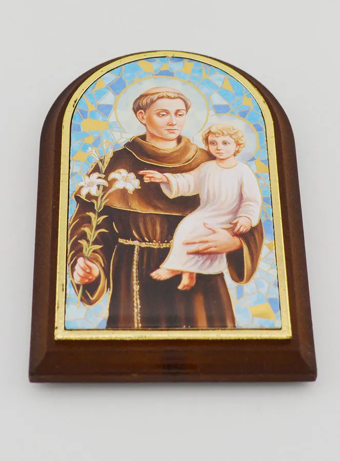 Icoon om Neer te Zetten - Heilige Antonius - 10cm (pic 2)