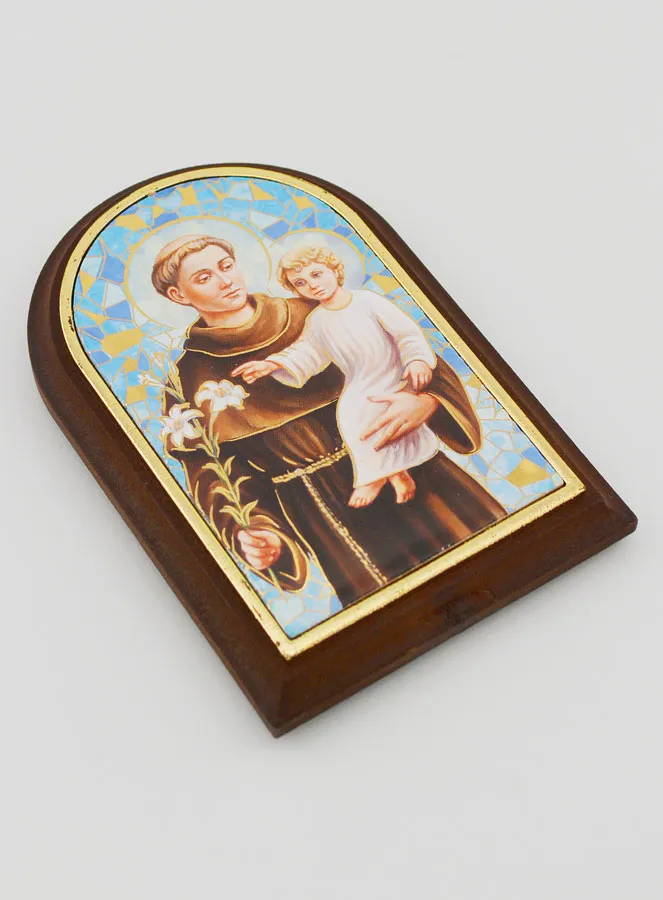 Icoon om Neer te Zetten - Heilige Antonius - 10cm (pic 3)
