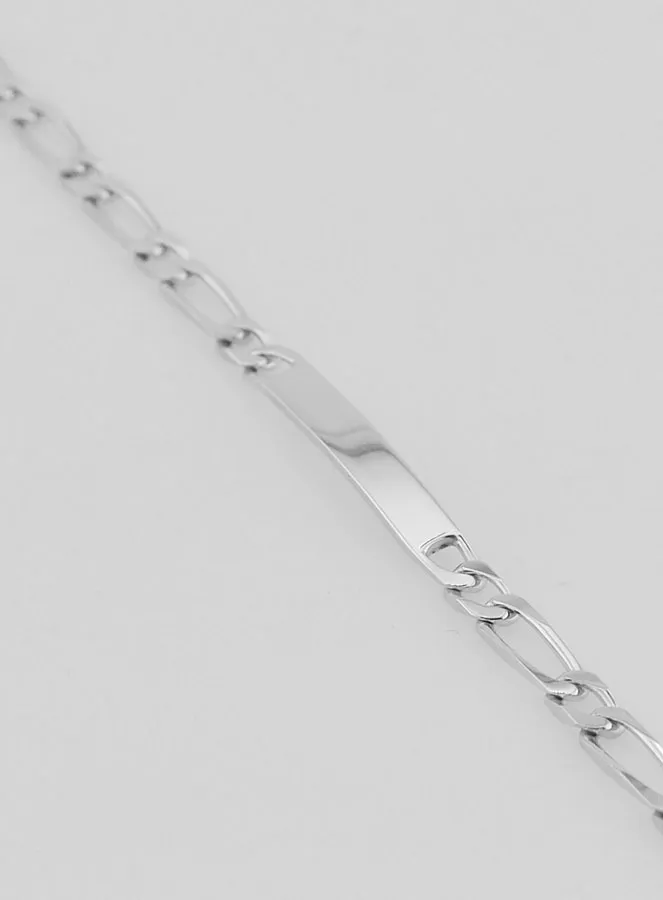 Identiteitsarmband Sterling Zilver - 18cm (pic 1)