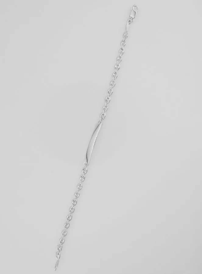 925 Sterling Zilveren Doop Armbandje - 18cm (pic 2)